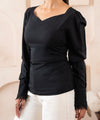 Midnight Sculpted Top - Halo Retail