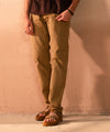 Khaaki Garment Dyed Pants - Halo Retail