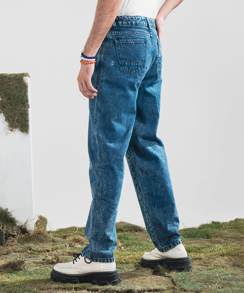Side Pocket Denim Pants - Halo Retail