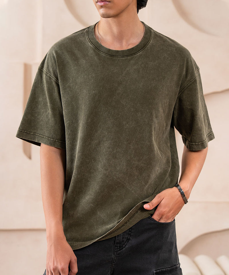 Olive Fade Tee - Halo Retail