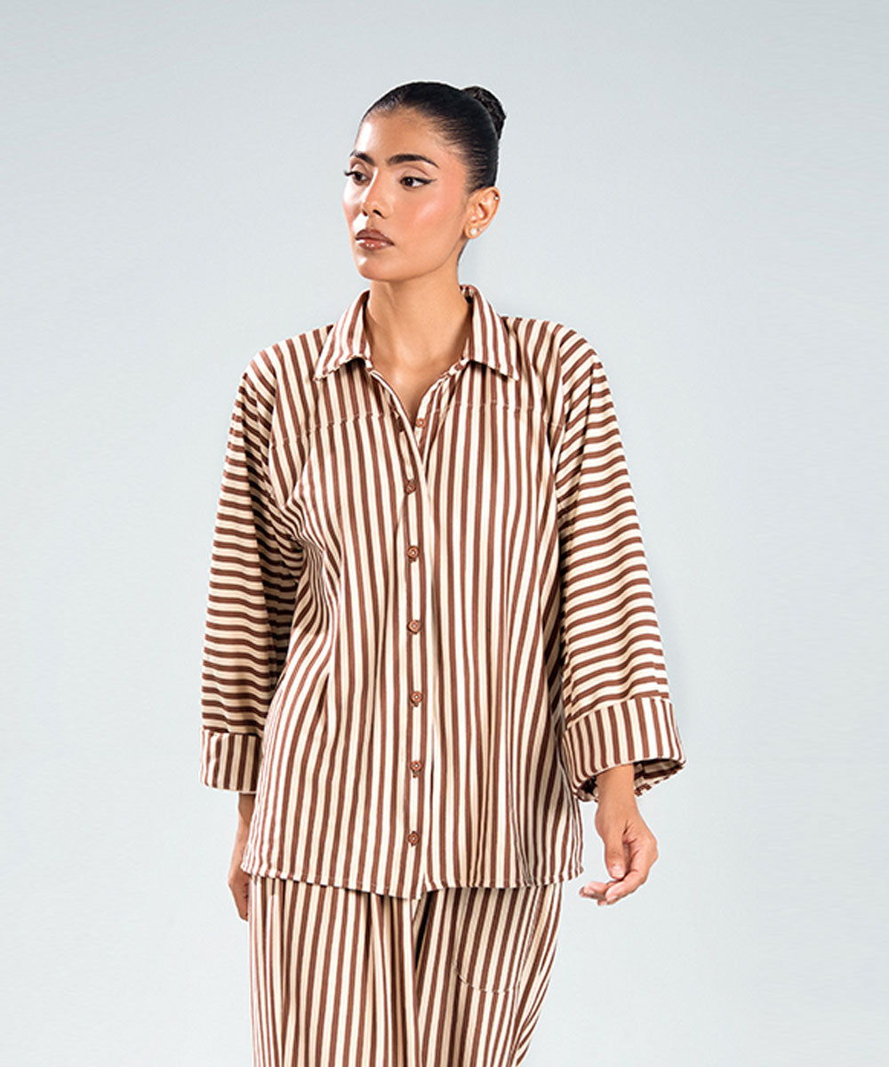 Striped Lounge Shirt