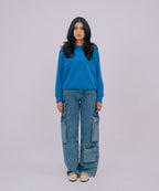 Basic Roundneck Sweatshirt - Halo Retail