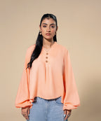 Petal Sleeve Top - Halo Retail