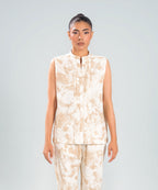 Tie-Dye Pintuck Top