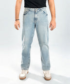 Light-Wash Blue Jeans