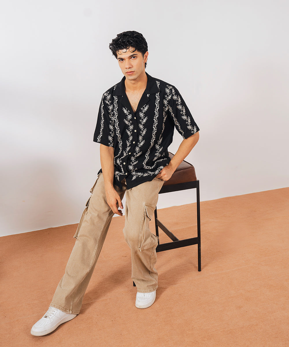 Sunset Stripe Cuban Shirt - Halo Retail