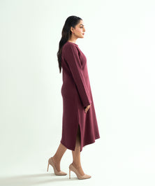 Wine Dress - Halo Retail