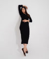 Noir Bodycon Maxi Dress - Halo Retail