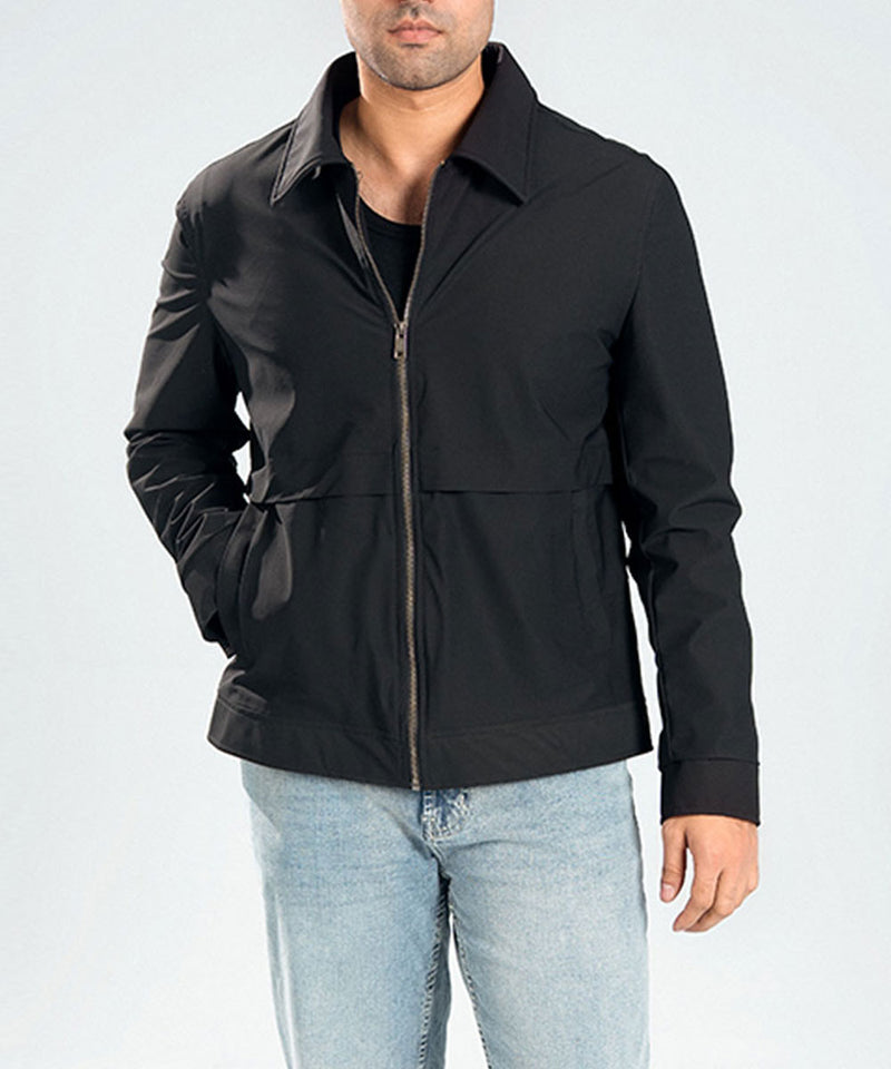 Black Harrington Jacket