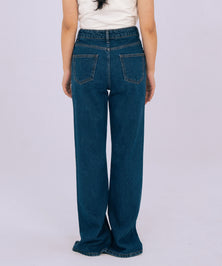 Boot-Cut frey Denim Pants - Halo Retail