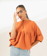 Textured Jacquard Top - Halo Retail