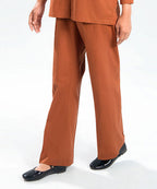 Rust Straight Leg Pants