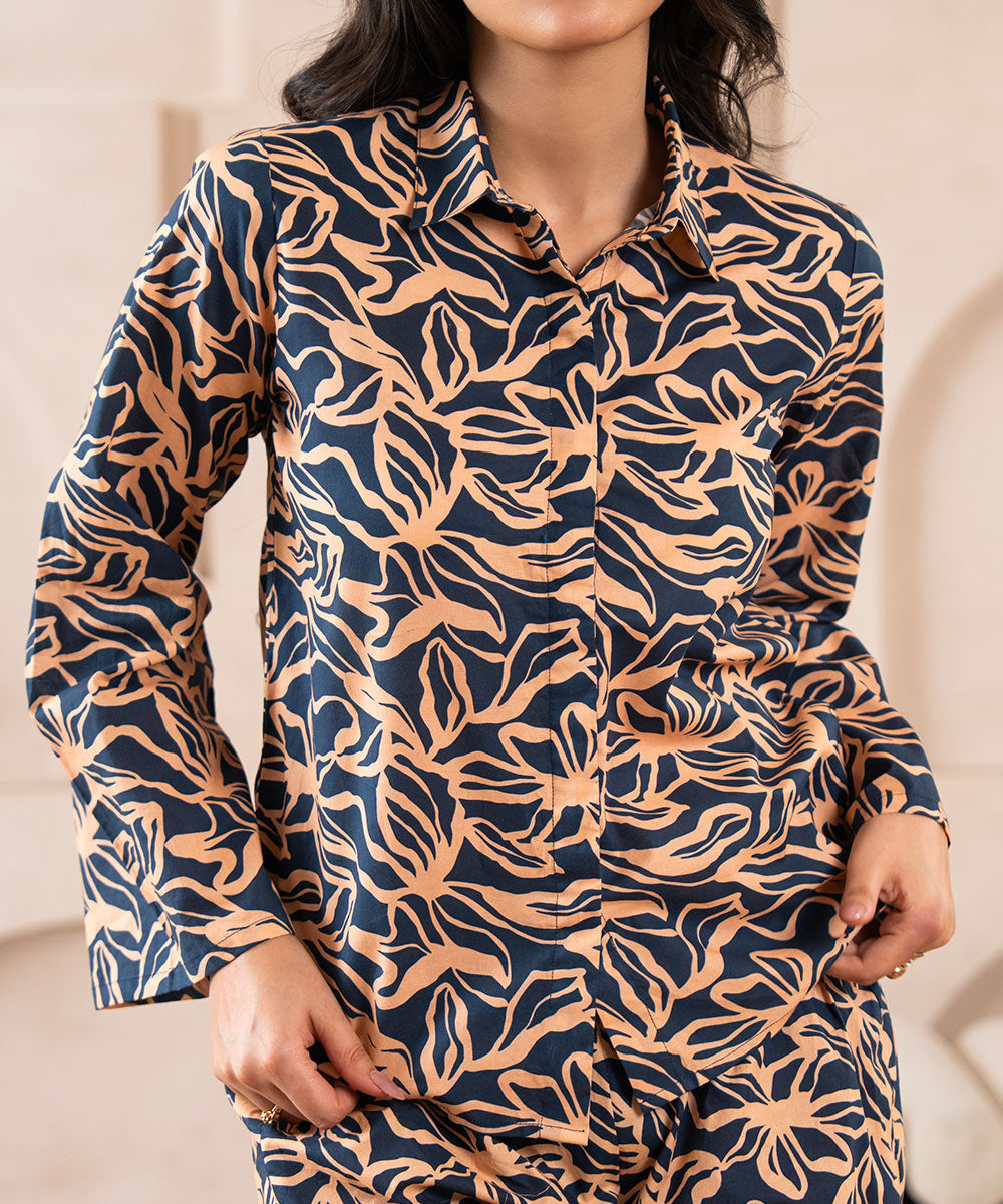Statement Button down Shirt