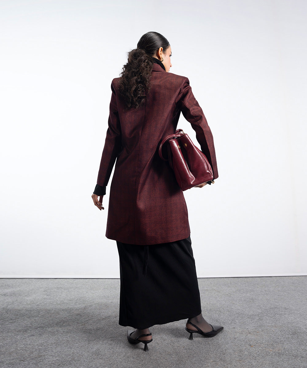 Rust Tailored Coat