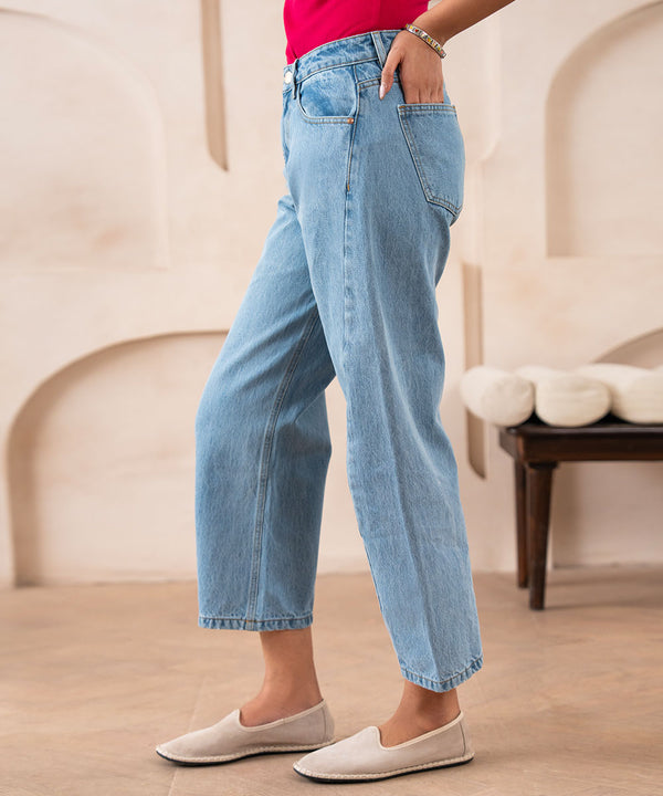 Cloud Wide Leg Denim - Halo Retail