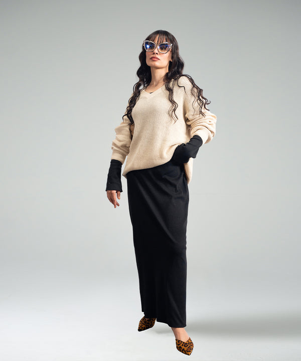 Grain Knit Sweater (F)