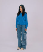 Basic Roundneck Sweatshirt - Halo Retail