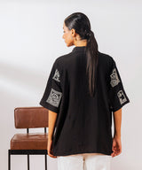 Soft Collar Cuban Top - Halo Retail