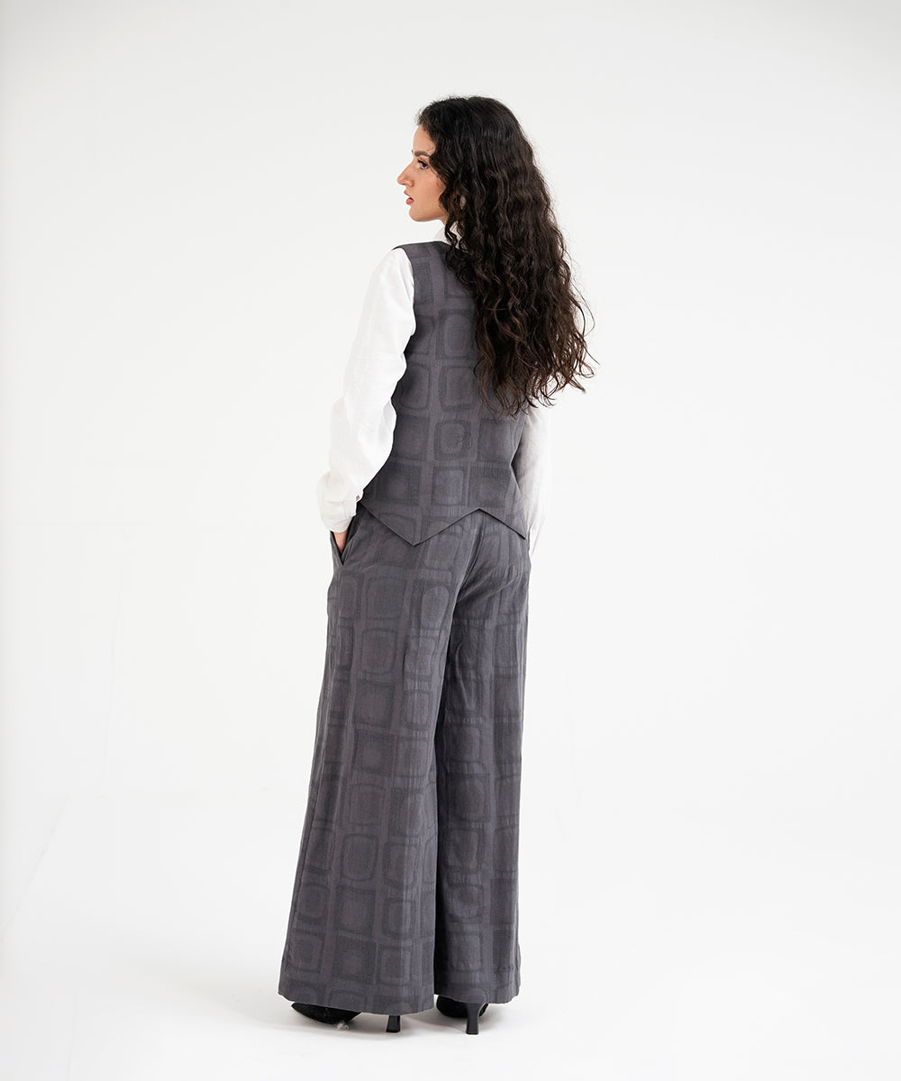 Textured Twill Waist Coat