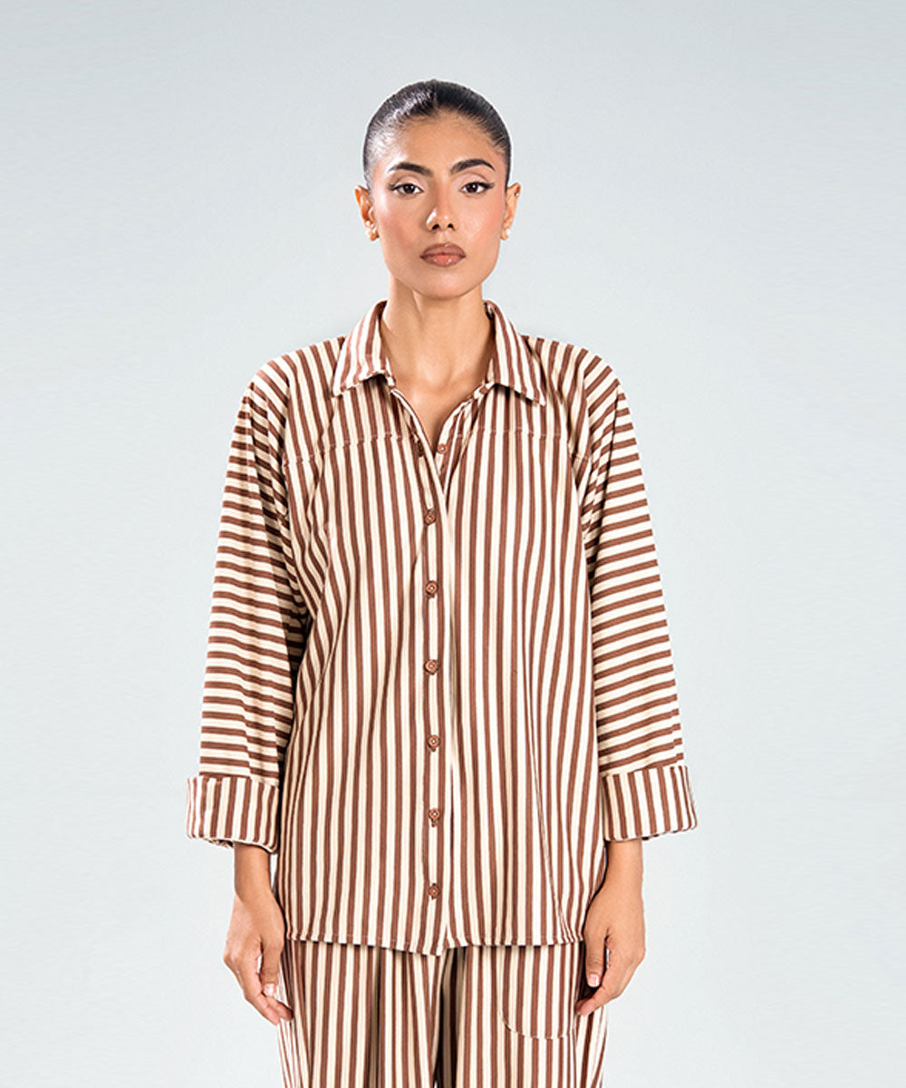 Striped Lounge Shirt