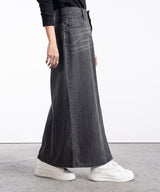 Charcoal Denim Skirt - Halo Retail
