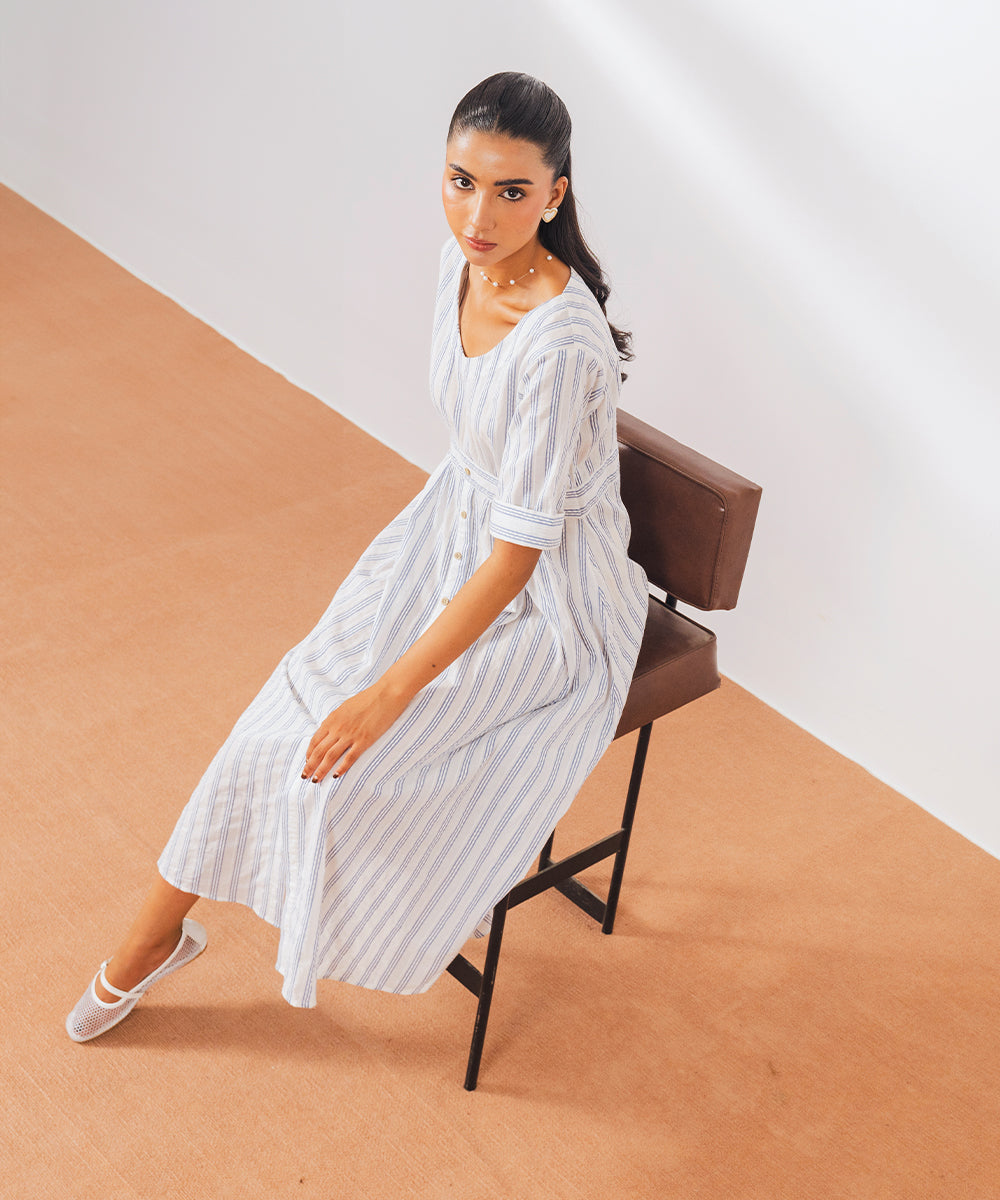 Stripped Dress - Halo Retail