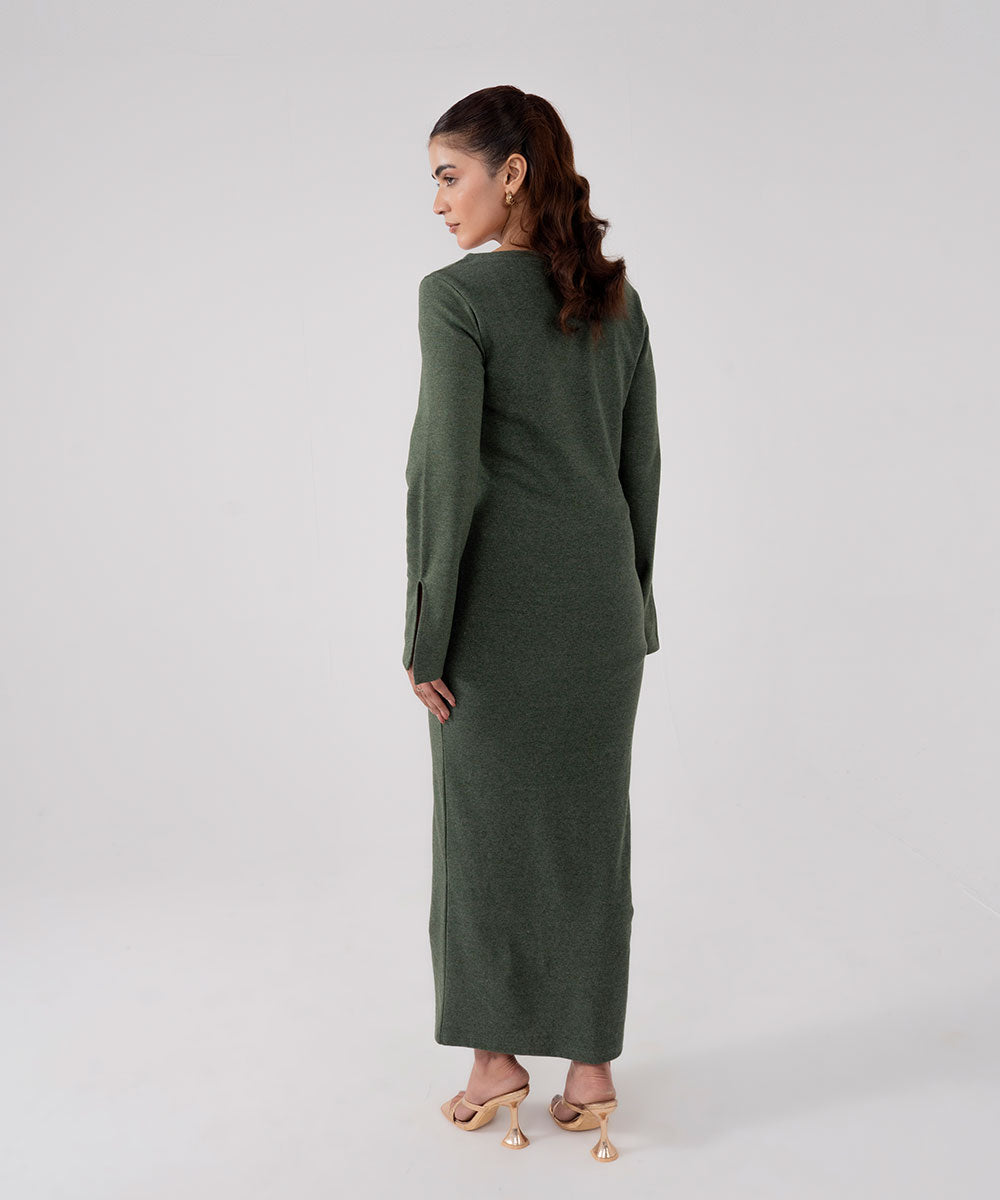 Rib Edit Dress - Halo Retail
