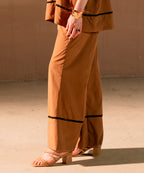 Mocha Crepe Bottoms - Halo Retail