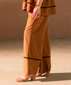 Mocha Crepe Bottoms - Halo Retail