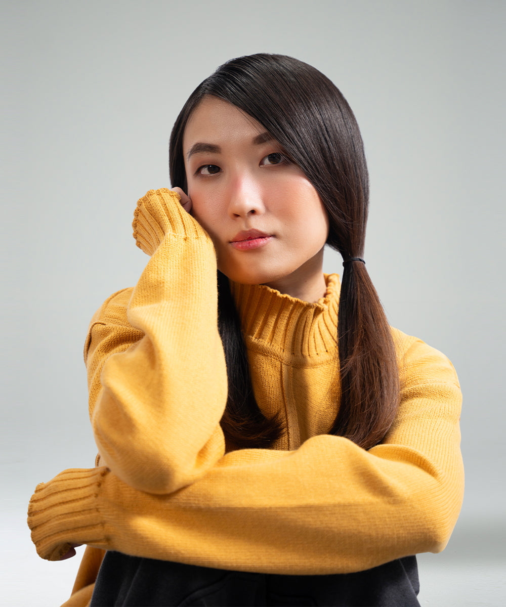 Line Knit Sweater (F) - Halo Retail