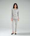 Straight Fit Wool Ankle Length Pants - Halo Retail