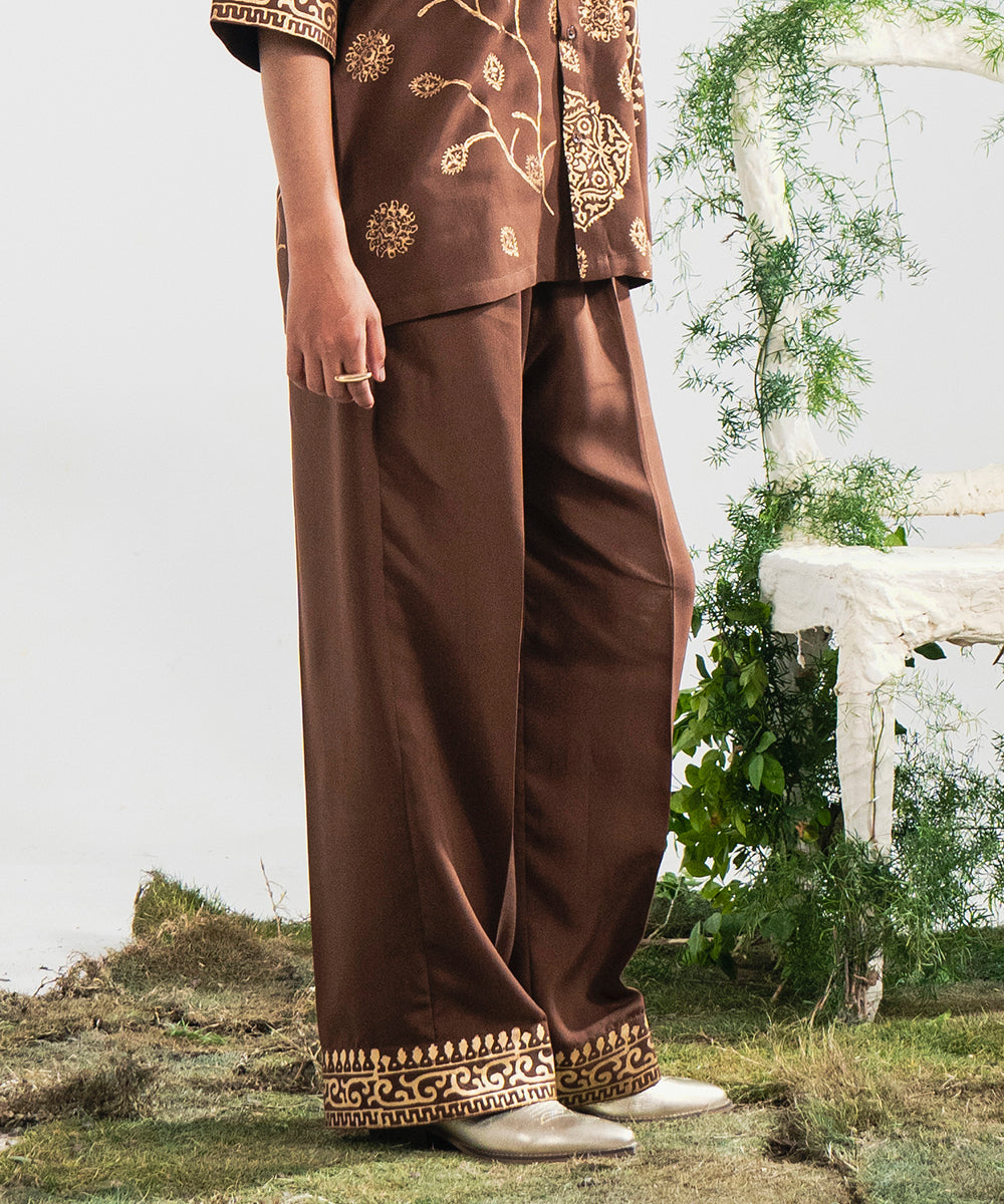 Block Print Pants - Halo Retail