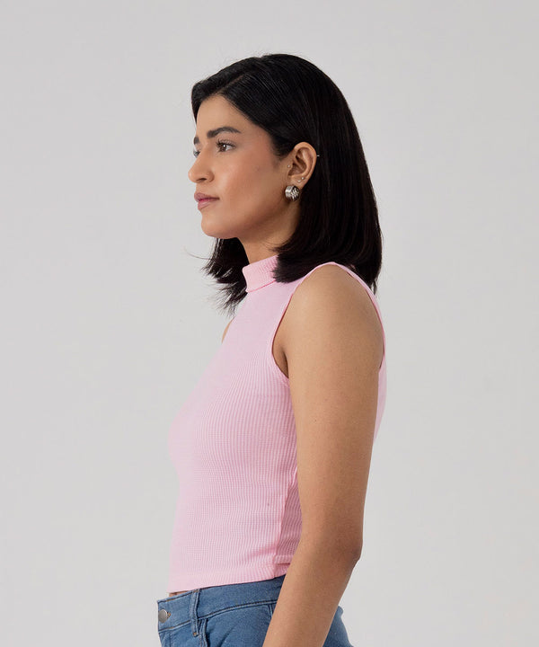 CTRL High Neck Top - Halo Retail