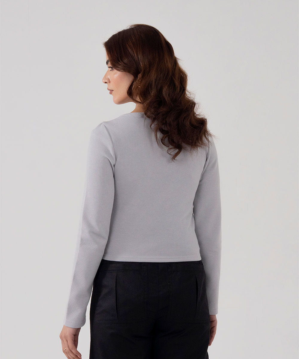 Slant Neck Top - Halo Retail