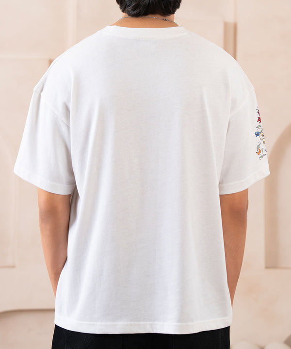 Ethnic Paisley Tee - Halo Retail