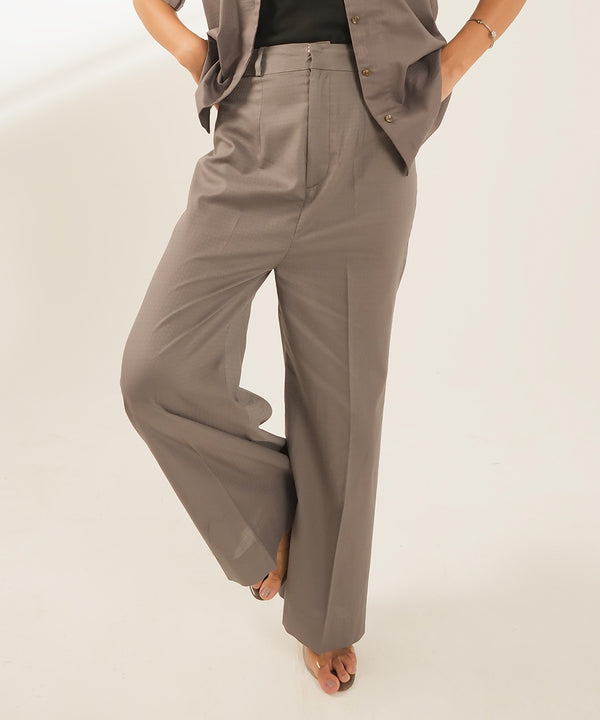 Textured Jacquard Pants - Halo Retail
