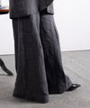 Textured Twill Wide Leg Pants - Halo Retail