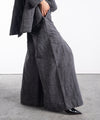 Textured Twill Wide Leg Pants - Halo Retail
