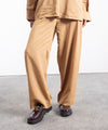 Mustard Pleated Trouser - Halo Retail