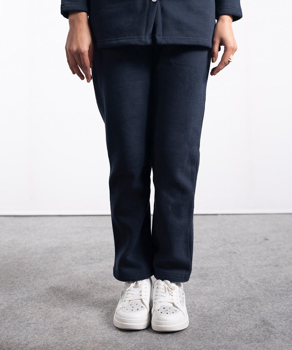 Fleece Straight Fit Pants