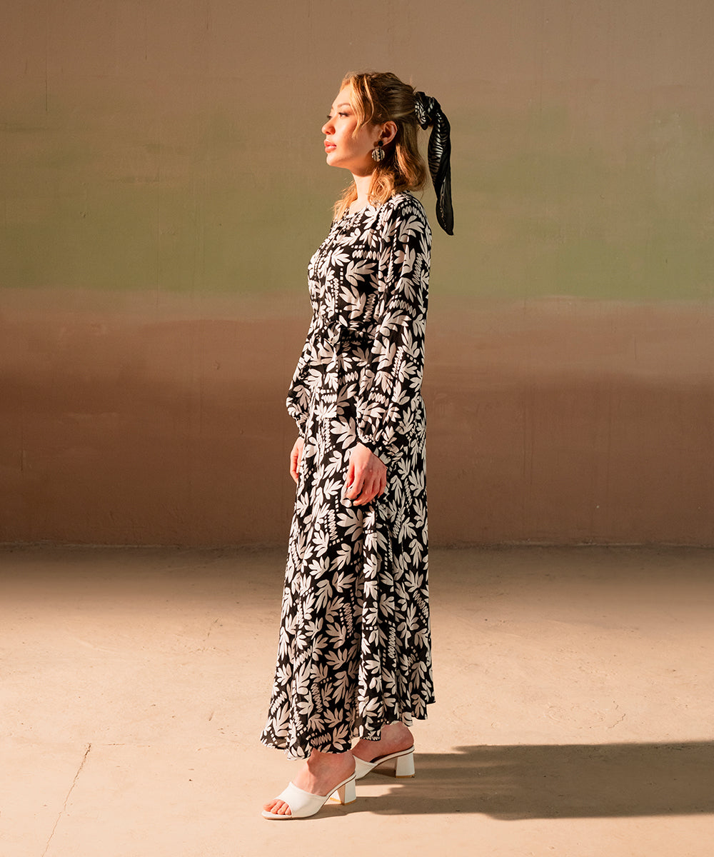 Printed Frock - Halo Retail