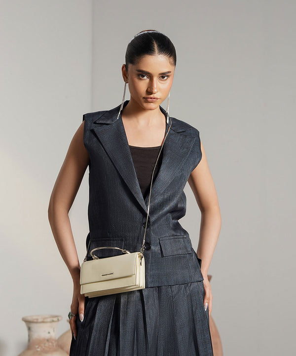 Midnight Twill Vest - Halo Retail