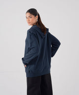 Navy Drift Hoodie (F) - Halo Retail