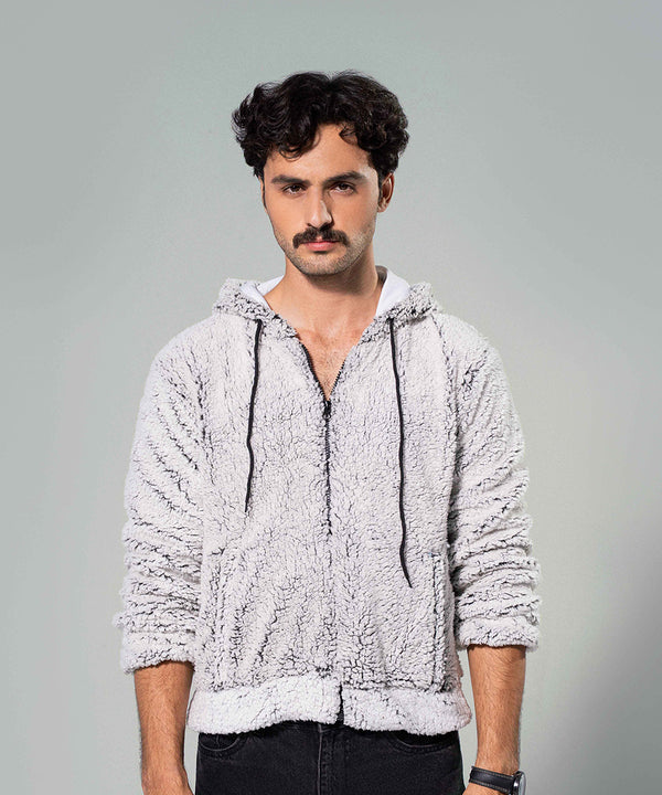 Grain Fur Hoodie