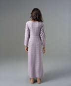 Jacquard Side Details Dress - Halo Retail