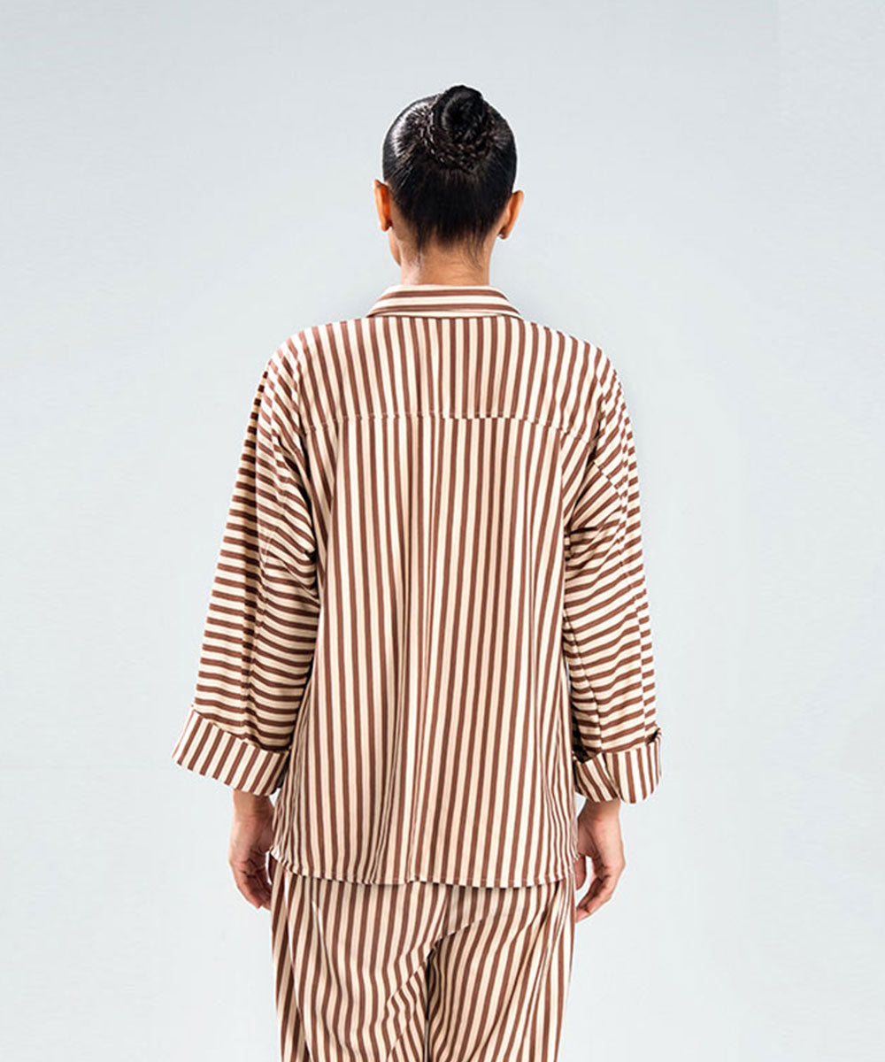 Striped Lounge Shirt