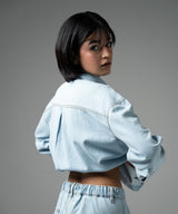 Light Wash Oversized Top