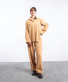 Mustard Pleated Shirt - Halo Retail