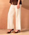 White High Waist Pants - Halo Retail
