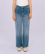 High Waist Top Stitch Denim - Halo Retail